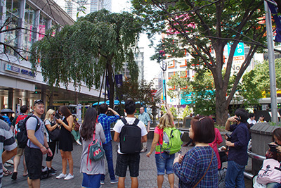 9月14日(木)の109前交差点_b0056983_17003603.jpg