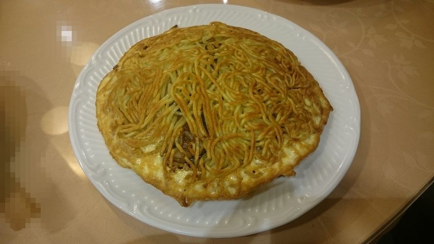 名物　梅蘭焼きそば　梅蘭＠梅田_f0051283_19161319.jpg