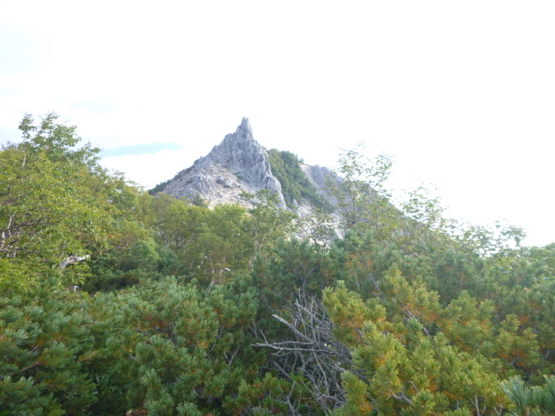 鳳凰三山　地蔵岳から観音岳(2,840.7M) に向かう  NO １_d0170615_08335570.jpg