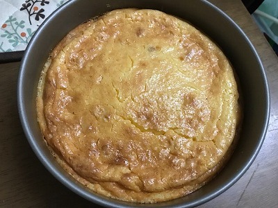 チーズケーキ作りました～_e0373815_15292969.jpg