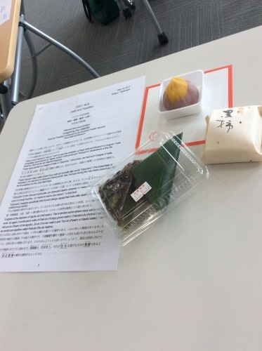 朝日カルチャーセンター中之島『英語で学ぶ日本文化』Seeptember14th 2017_c0215031_11404425.jpg