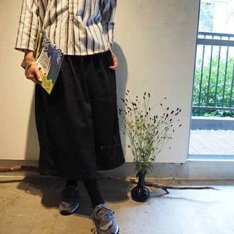 プルオーバーのネルシャツ　ARTE POVERA_d0364239_17053448.jpg
