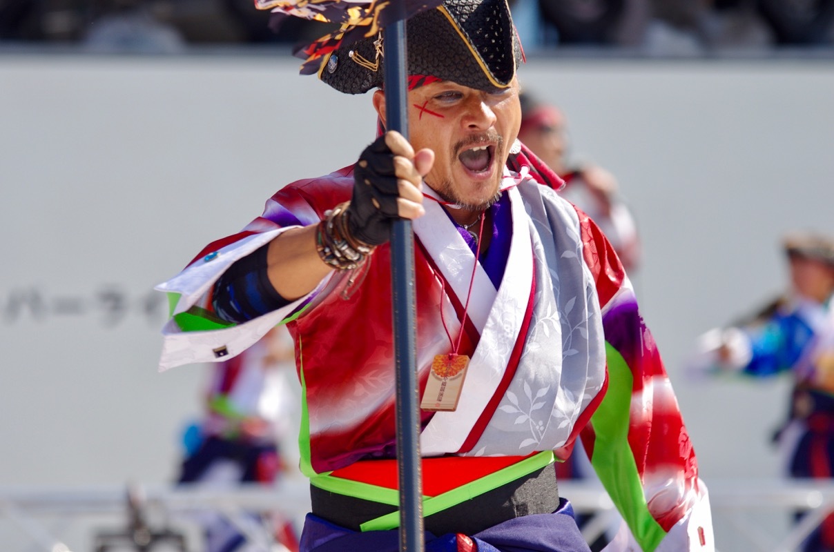 ２０１７高知よさこい祭り全国大会&後夜祭その１７（華舞〜鬼蜂〜その３）_a0009554_14154417.jpg