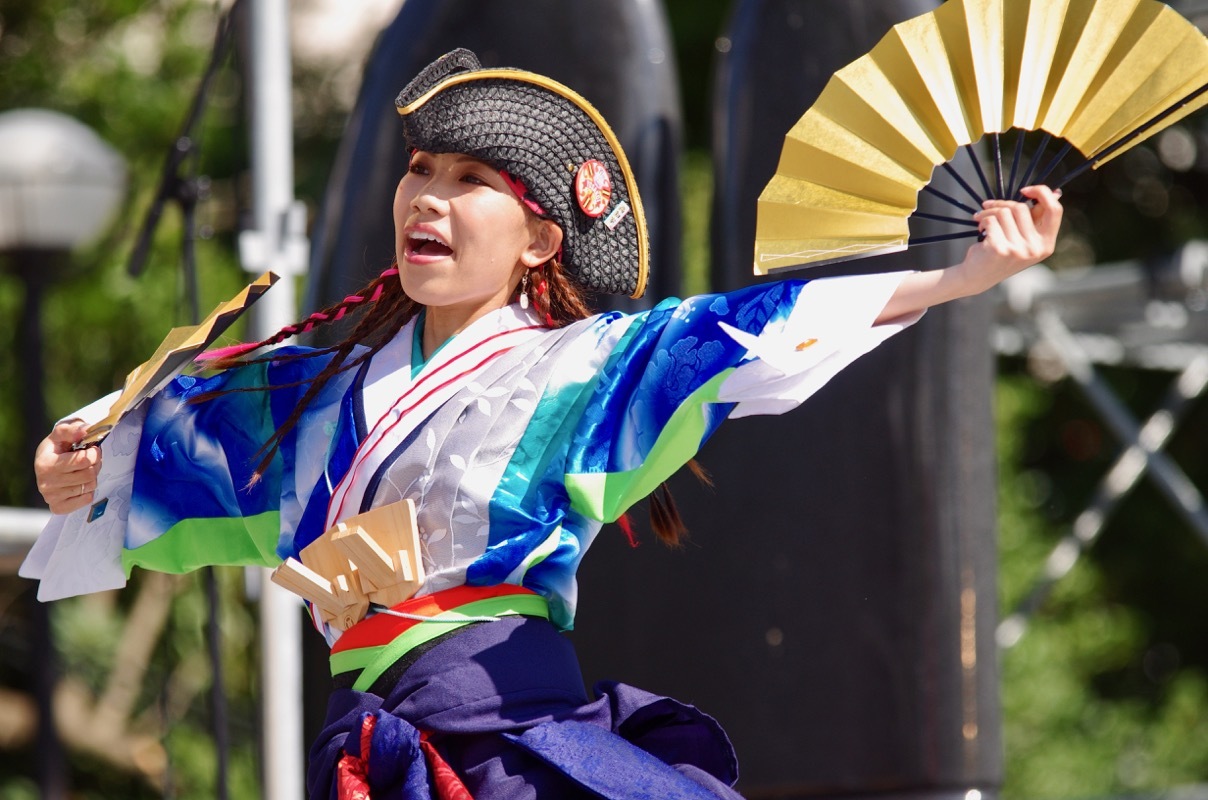 ２０１７高知よさこい祭り全国大会&後夜祭その１７（華舞〜鬼蜂〜その３）_a0009554_14192538.jpg