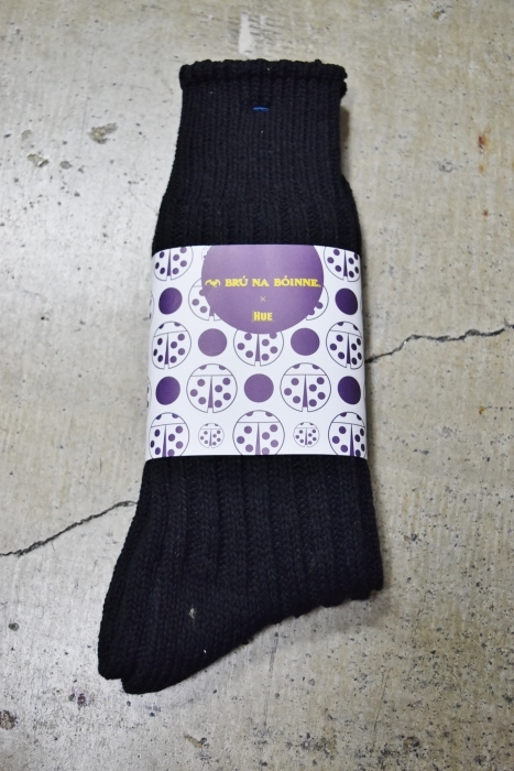 BRU NA BOINNE × HUE ローゲージSOX (SILK混)!★!_d0152280_10033818.jpg