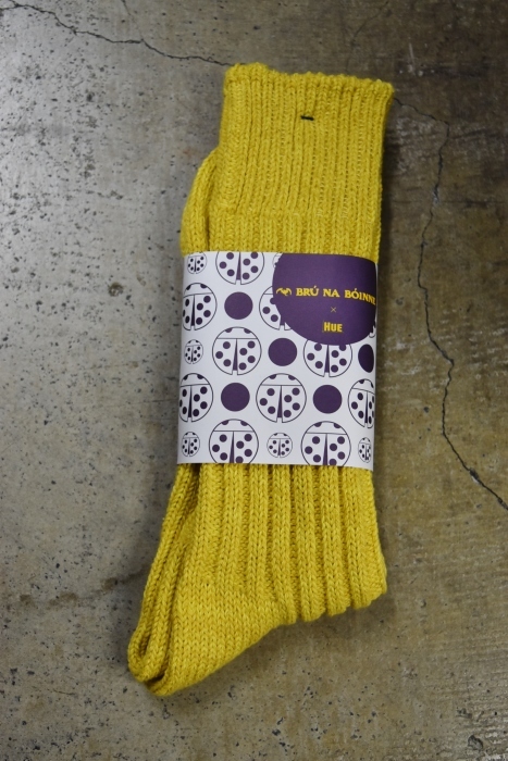 BRU NA BOINNE × HUE ローゲージSOX (SILK混)!★!_d0152280_10043545.jpg