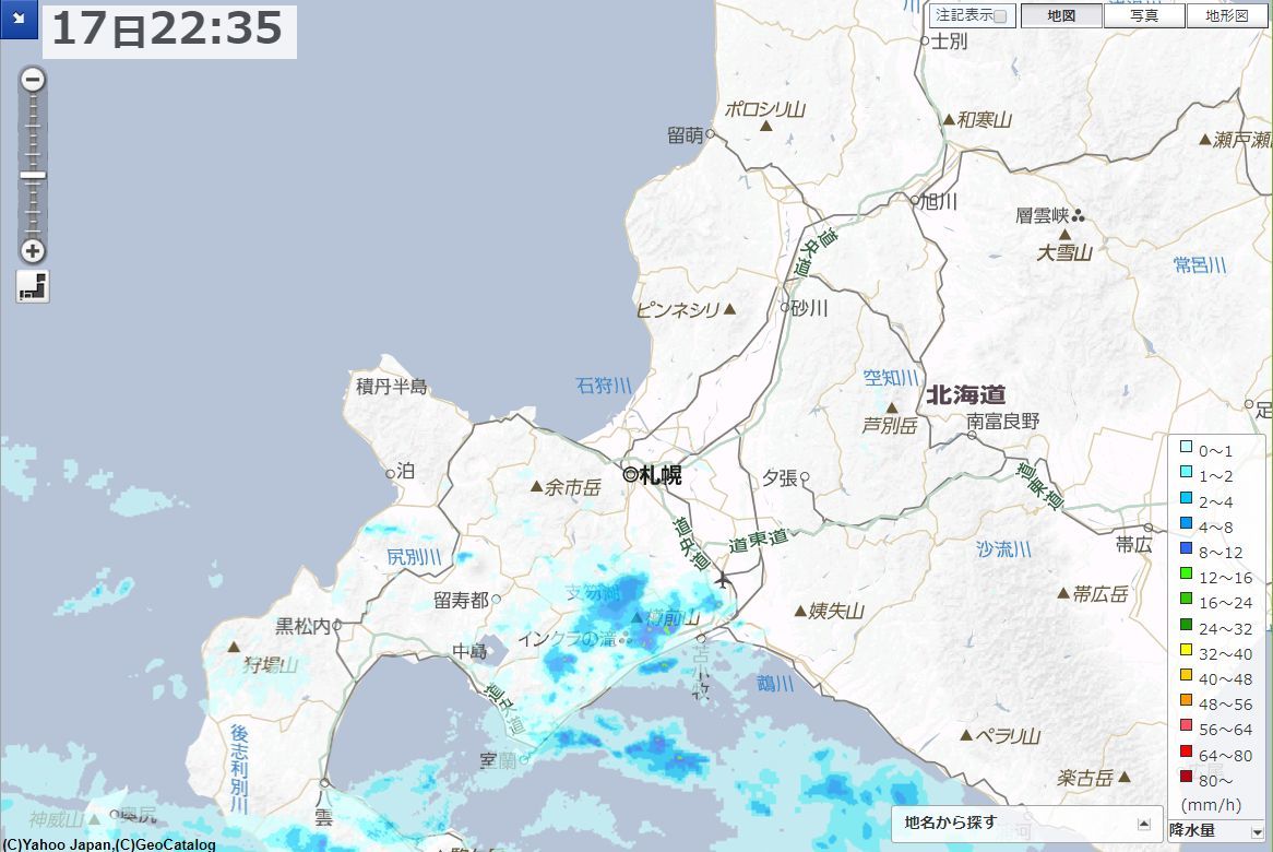 札幌にも豪雨予報_c0025115_22492457.jpg