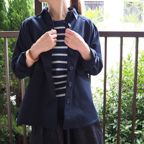 Aラインのジャケット　Kate Sheridan_d0364239_19085516.jpg