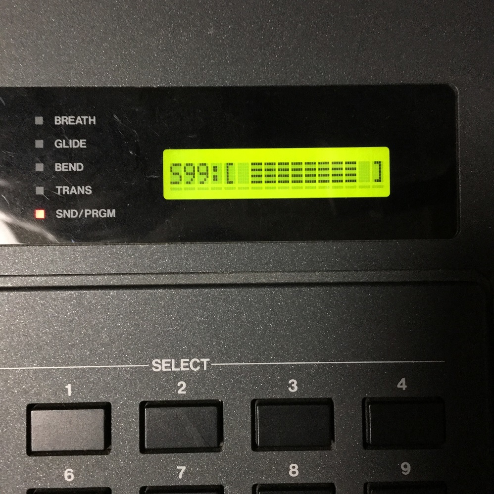 21 AKAI EWI3000m 電源 AKAI EWI3000