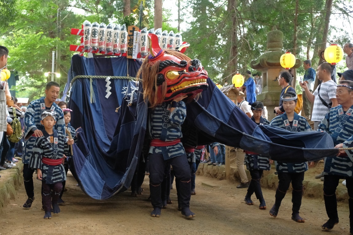 ２０１７年　石岡の祭り　＜２＞　幌獅子　９月１６日_e0143883_04014440.jpg