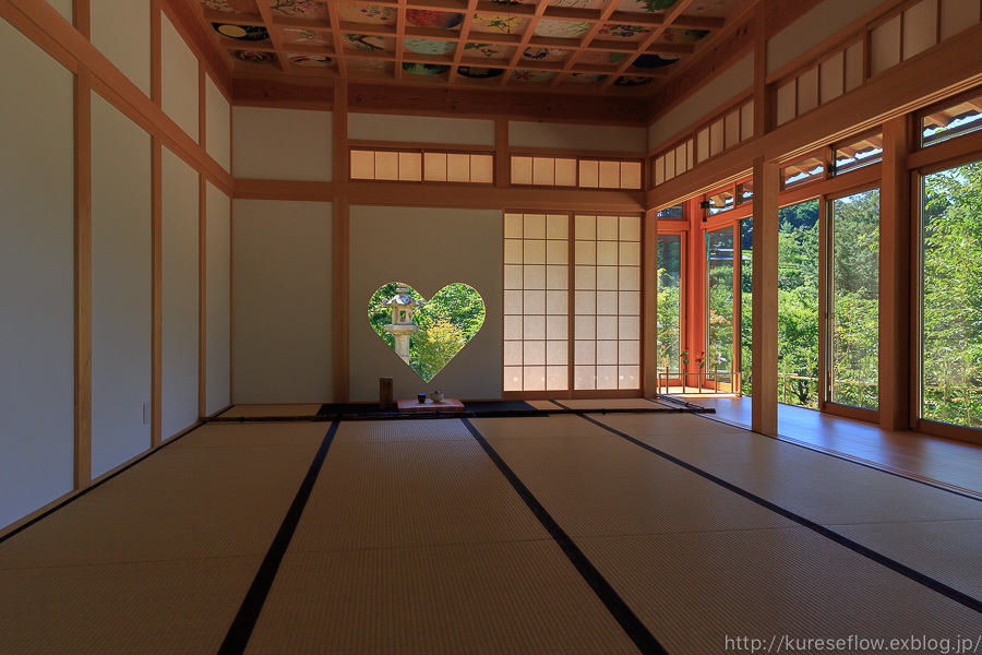 宇治田原 正寿院 ハートの猪目窓と風鈴まつり ぴんぼけふぉとぶろぐ2