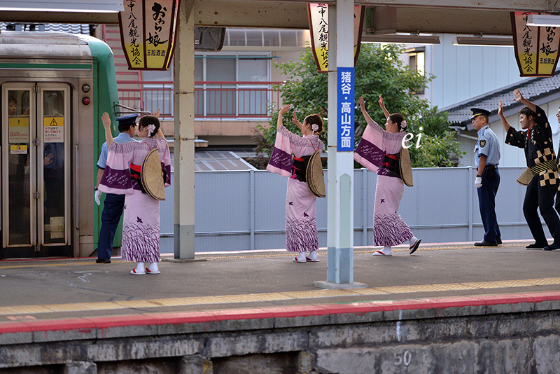 おわら風の盆2017-福島 ・見送りオワラ_c0317868_05222186.jpg