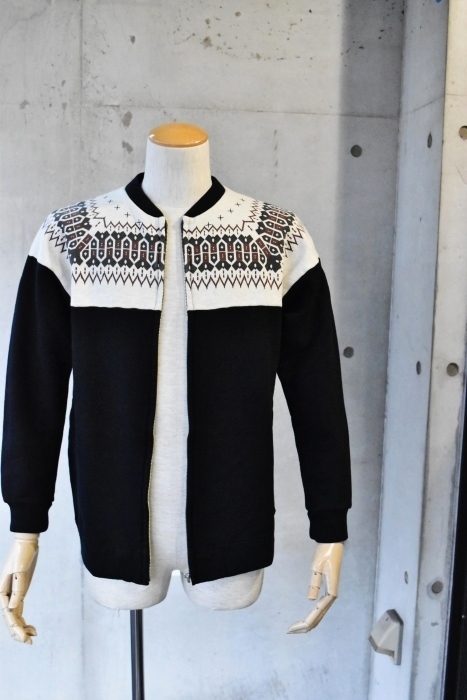 お手頃・FULL COUNT 。。。NATIVE柄 SWEAT ZIP JACKET！★！_d0152280_20481208.jpg