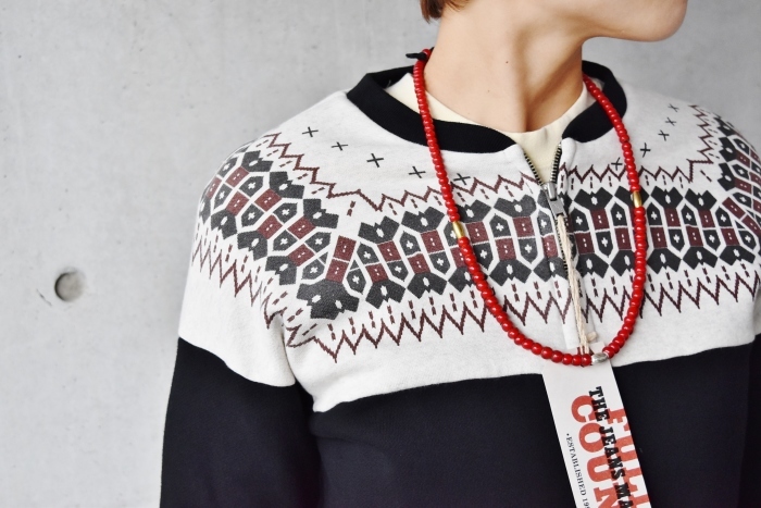 お手頃・FULL COUNT 。。。NATIVE柄 SWEAT ZIP JACKET!★!_d0152280_20534234.jpg