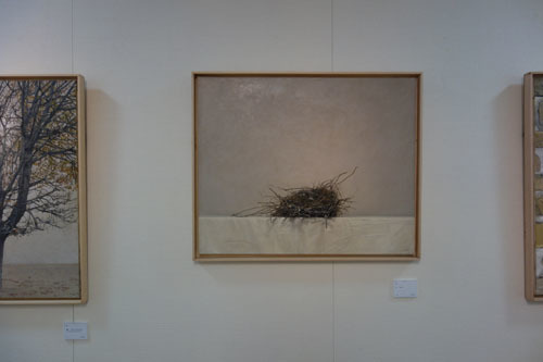 【楽天最安値に挑戦】 ça comme 林哲夫油彩画展 後半始まりました daily-sumus2 : 絵画