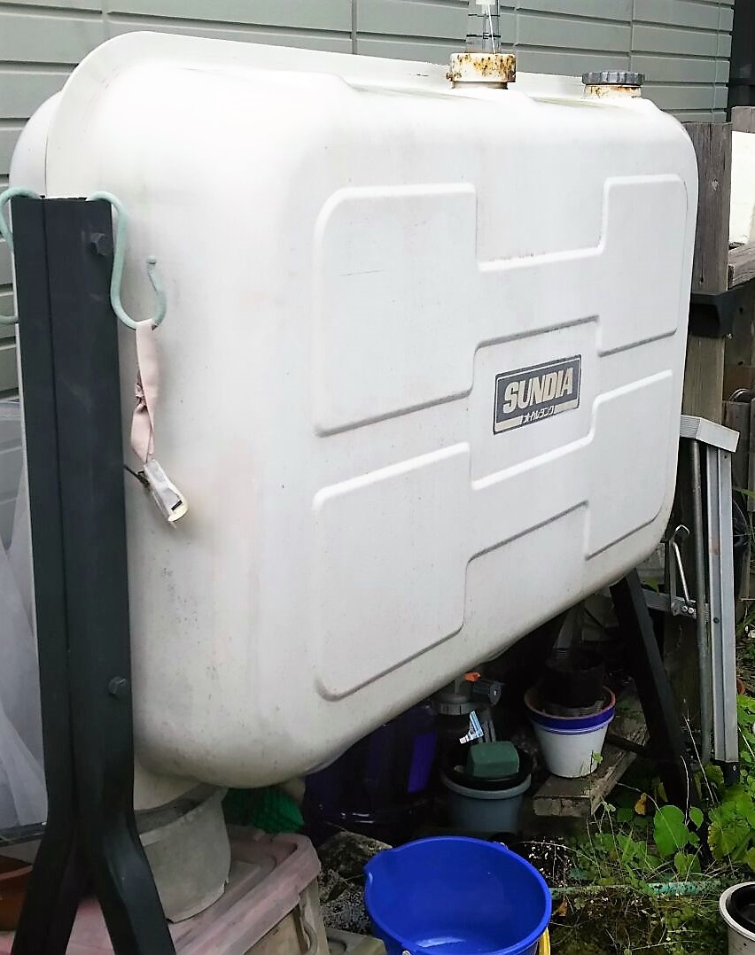 灯油タンクの修理で思うこと 日々を気ままに