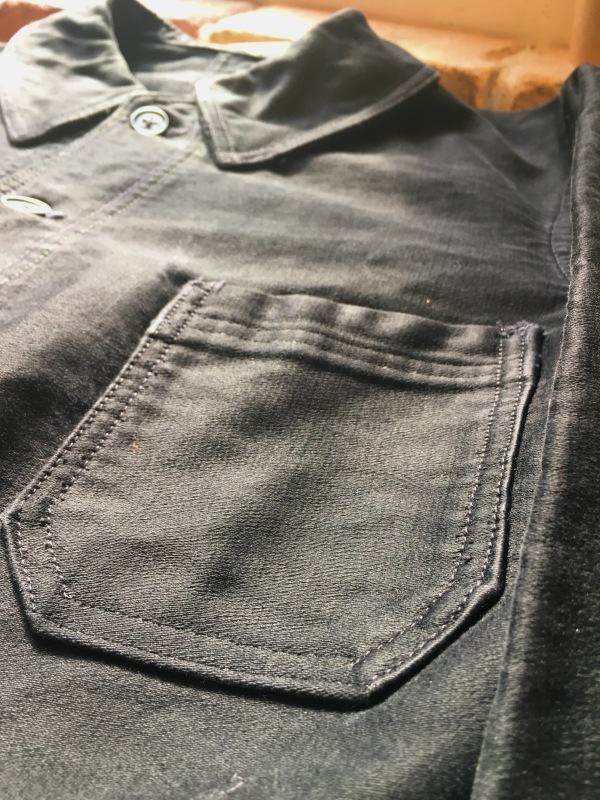 40's〜50's ブラックモールスキン カバーオール Black Moleskin 40's〜50's ブラックモールスキン カバーオール Black Moleskin