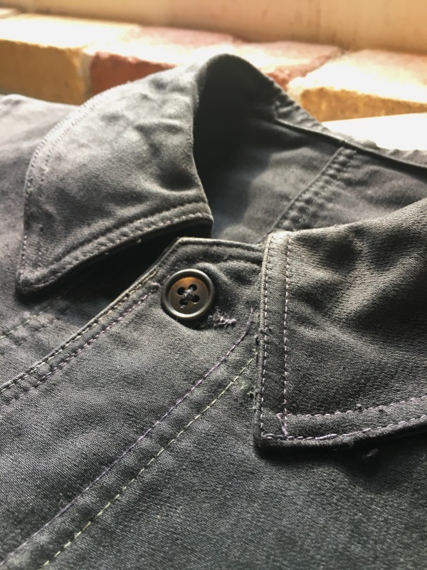 40's〜50's ブラックモールスキン カバーオール Black Moleskin 40's〜50's ブラックモールスキン カバーオール Black Moleskin