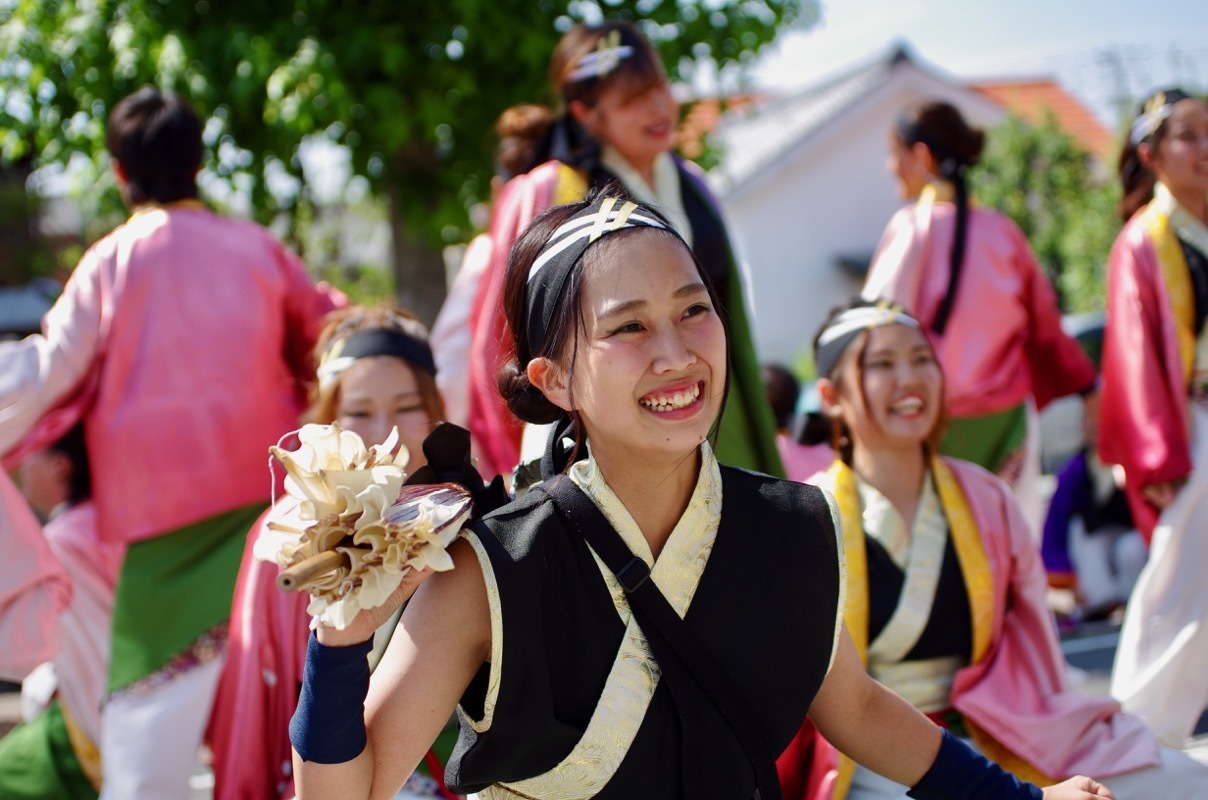 ２０１７銭形よさこい祭りその１２（岡山うらじゃ連　四季）_a0009554_18214891.jpg