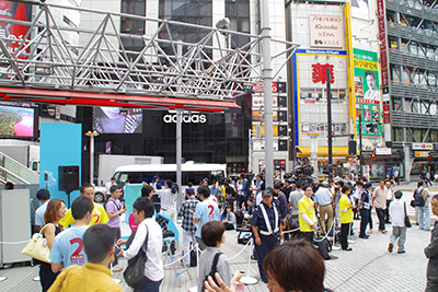 9月20日(水)の109前交差点_b0056983_11475714.jpg