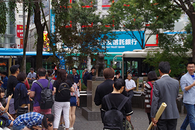 9月20日(水)の109前交差点_b0056983_11475897.jpg