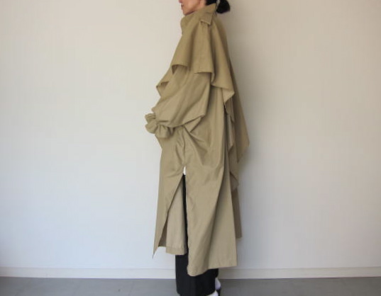 whowhat VULCAN PONCHO トレンチコート whowhat VULCAN PONCHO トレンチコート
