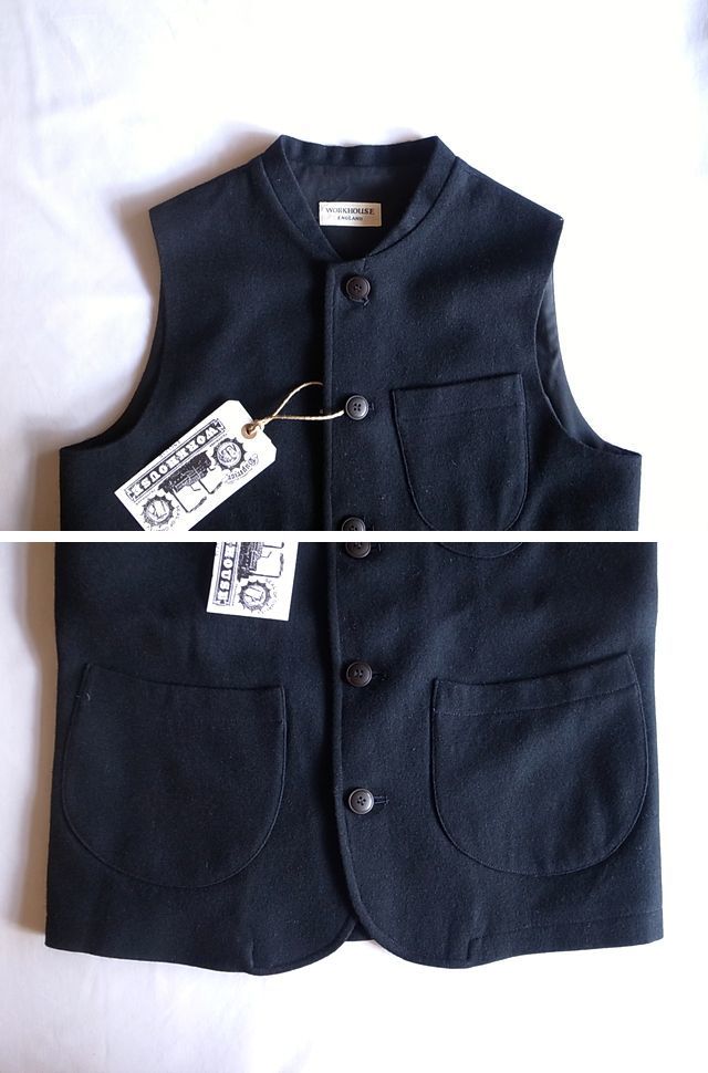 限定数のみ Hackney union workhouse ジレ ベスト サイズ38 | www