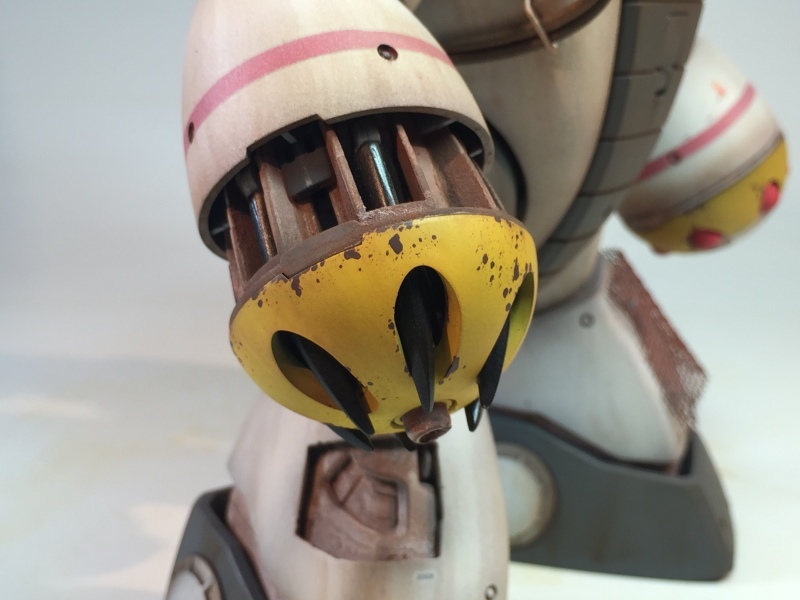 MG 1/100 アッガイ イエティ 寒冷地仕様 リアル・フレーム再現