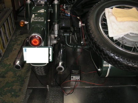 BMW R69S改100+BAUER サイドカー 継続検査_e0218639_15374971.jpg