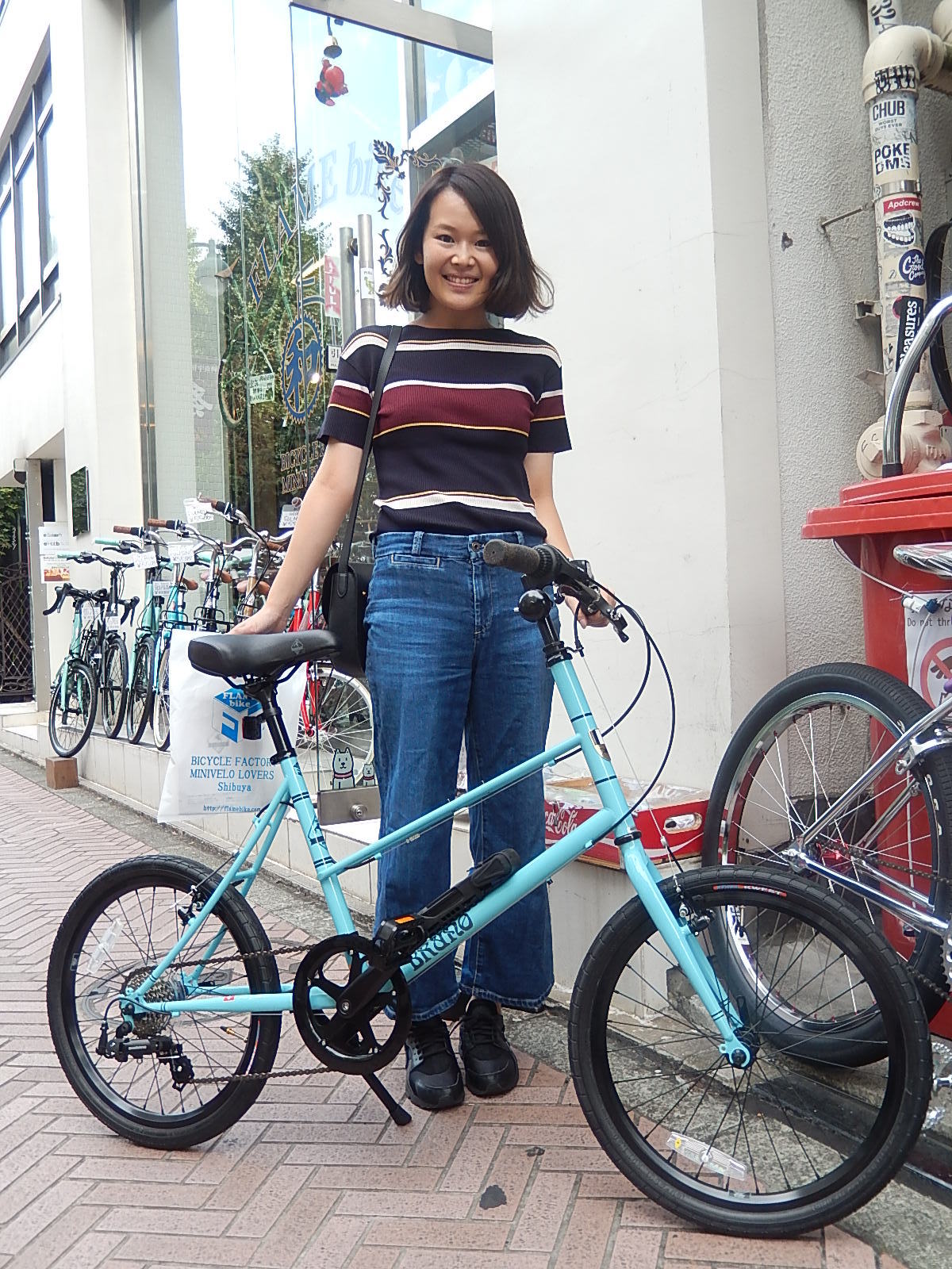 9月22日 渋谷 原宿 の自転車屋 FLAME bike前です_e0188759_19413970.jpg