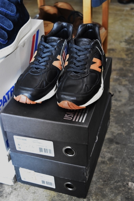 残り僅か(2足)です。。。お早目に! Horween LEATHER newbalance M991 BHR_d0152280_15580599.jpg
