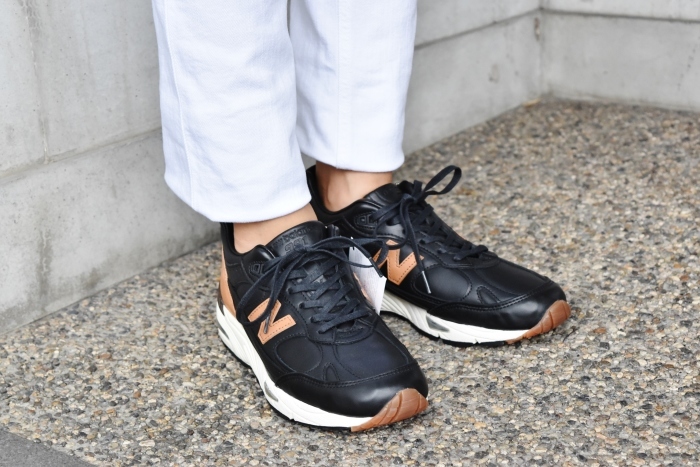 残り僅か(2足)です。。。お早目に! Horween LEATHER newbalance M991 BHR_d0152280_16013141.jpg
