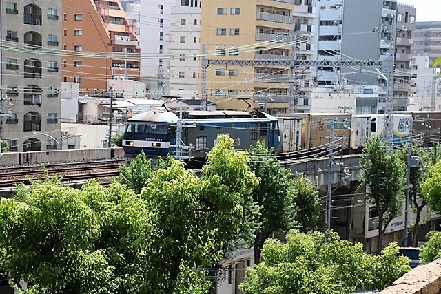 藤田八束の鉄道写真＠神戸元町を散策、荒木村重が築いた花隈城址からの鉄道写真撮影・・・絶景の列車撮影ポイント_d0181492_15410272.jpg