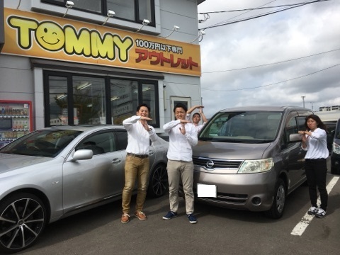 9月23日(土)☆TOMMYアウトレット☆あゆブログ(σ´∀`)σ 本日は納車が2台☆陸送引取1台☆ご成約3台☆_b0127002_17363331.jpg