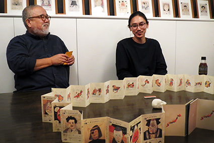 クー・ギャラリー『高栁浩太郎展［47 JAPANTOUR］』でのトークショー_f0165332_23575287.jpg