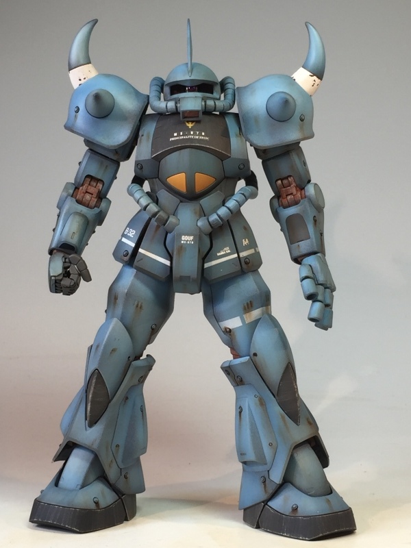 MGグフver2.0 リアルタイプカラー改修塗装済み完成品 商品细节