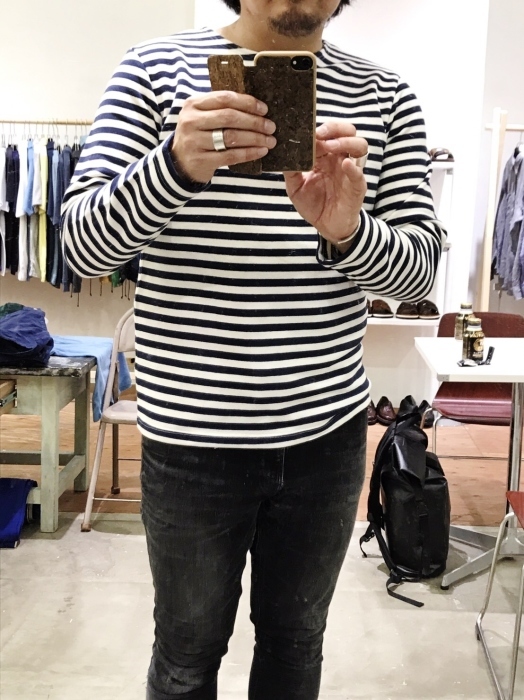 ロシア海軍・BORDER LONG TEE!★! かなり使えそうです(^^♪_d0152280_00011620.jpg