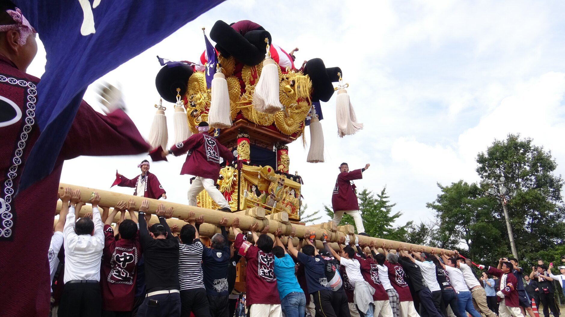 香川、三豊市辻・中辻太鼓台の新調お披露目…2017/9/23_f0231709_12542465.jpg