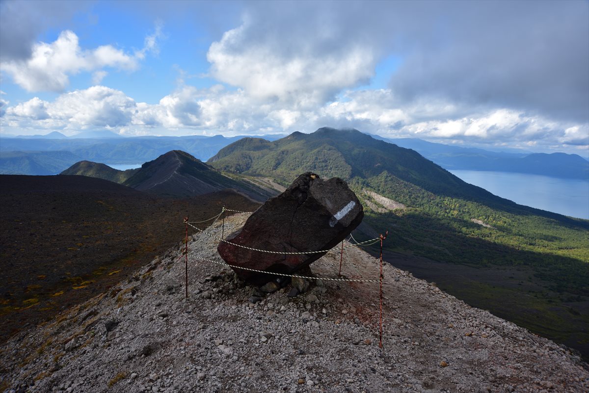 秋色の樽前山～久しぶりの親子登山　2017.9.24_a0145819_214222100.jpg