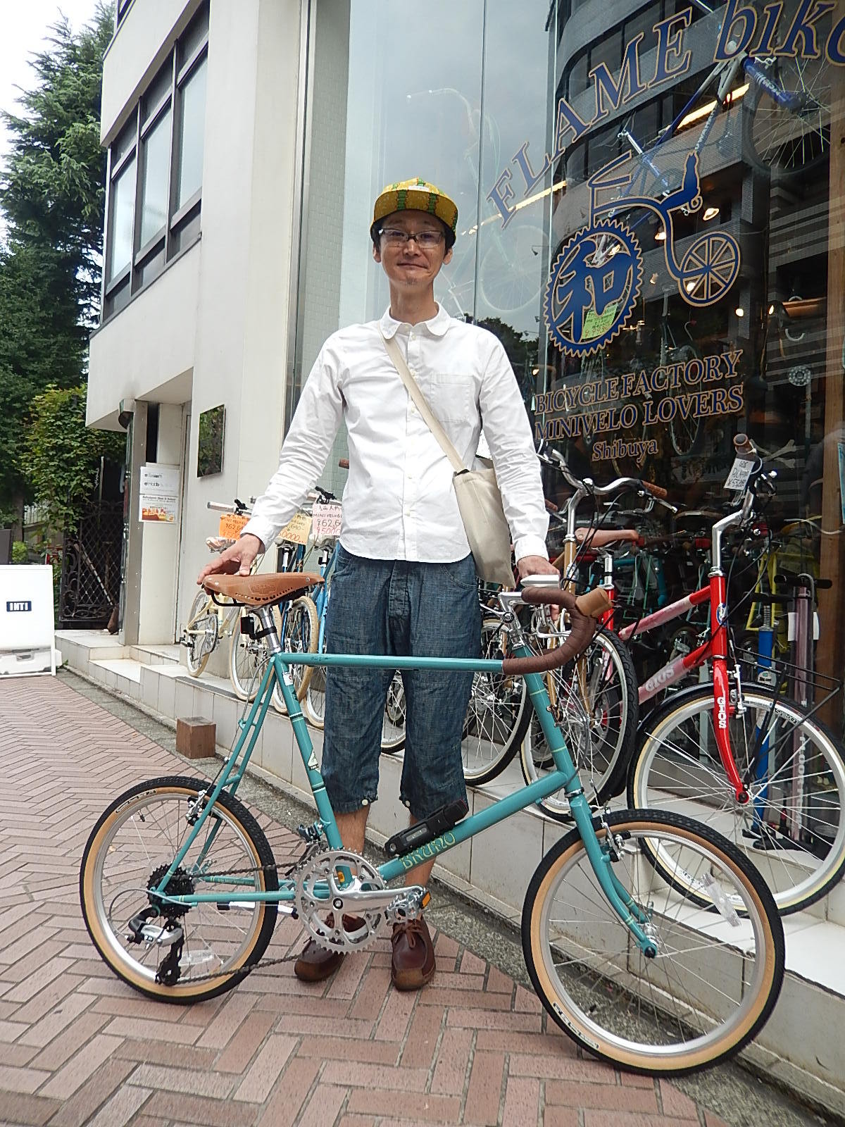 9月24日　渋谷　原宿　の自転車屋　FLAME bike前です_e0188759_19222075.jpg