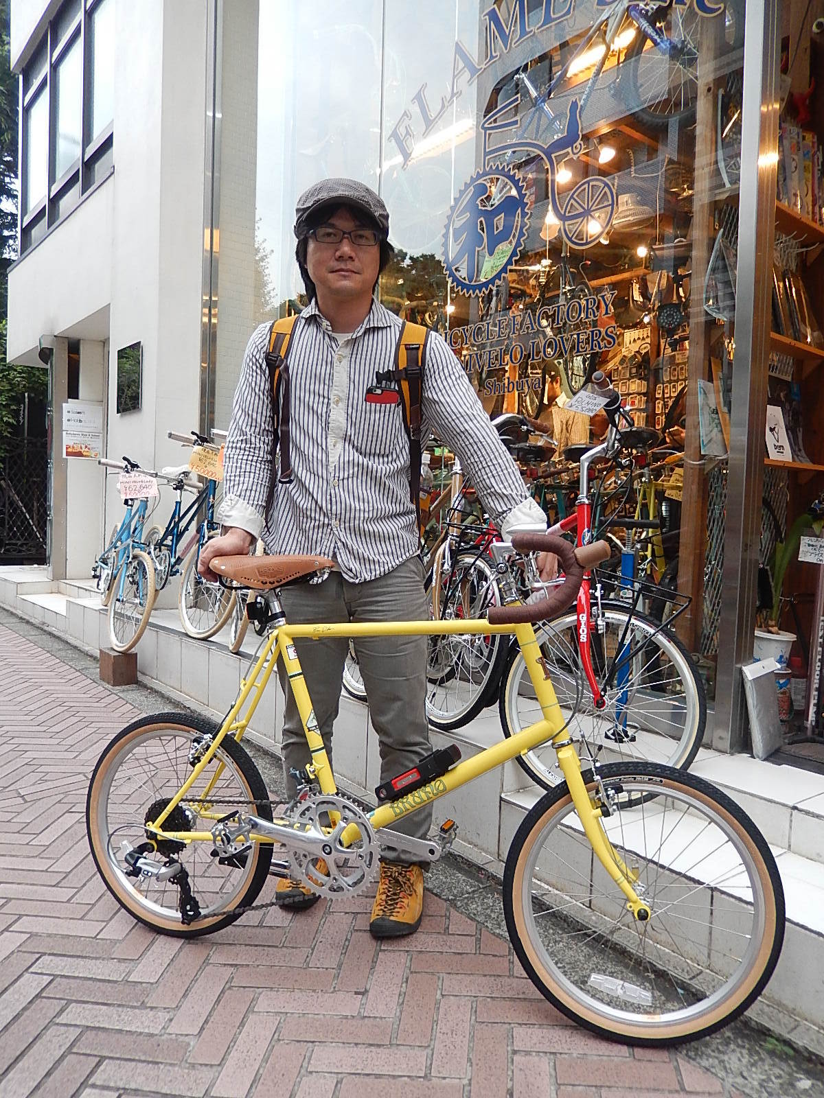 9月24日　渋谷　原宿　の自転車屋　FLAME bike前です_e0188759_19222361.jpg