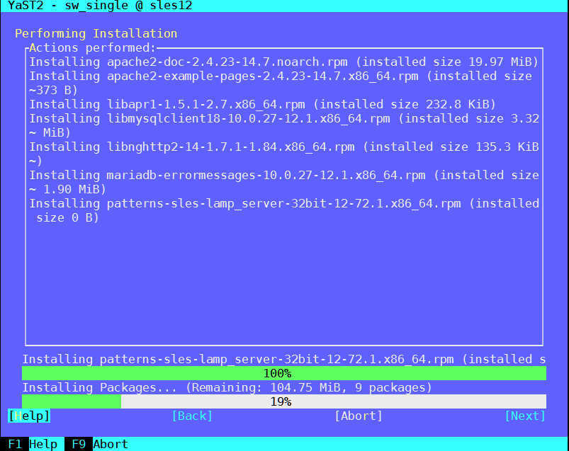 SUSE Linux (SLES12) で apache2 HTTPサーバー と PHP スクリプトのインストール_a0056607_12365531.jpg