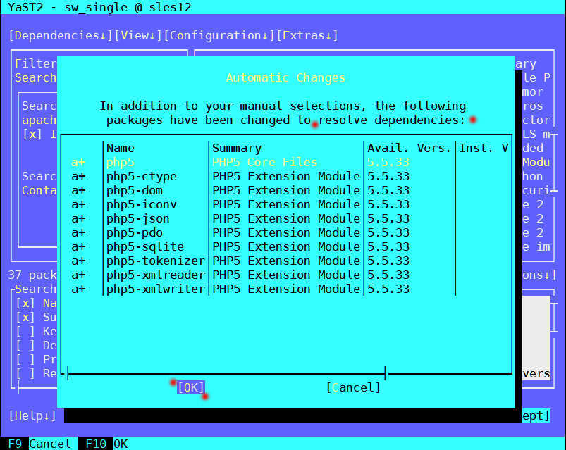 SUSE Linux (SLES12) で apache2 HTTPサーバー と PHP スクリプトのインストール_a0056607_12464583.jpg