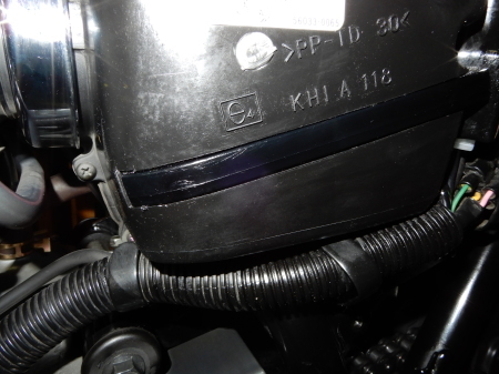 ｗ６５０エアフィルターの清掃 思いのままに 日々遊々
