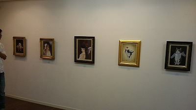 岸田尚さんの個展と『月岡芳年 月百姿』展_b0122645_01290385.jpg