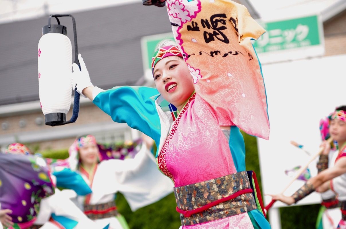 ２０１７斐川だんだんよさこいその６（神石踊娘隊　きらきら星）_a0009554_23422854.jpg