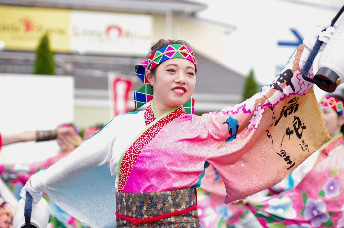 ２０１７斐川だんだんよさこいその６（神石踊娘隊　きらきら星）_a0009554_23434246.jpg