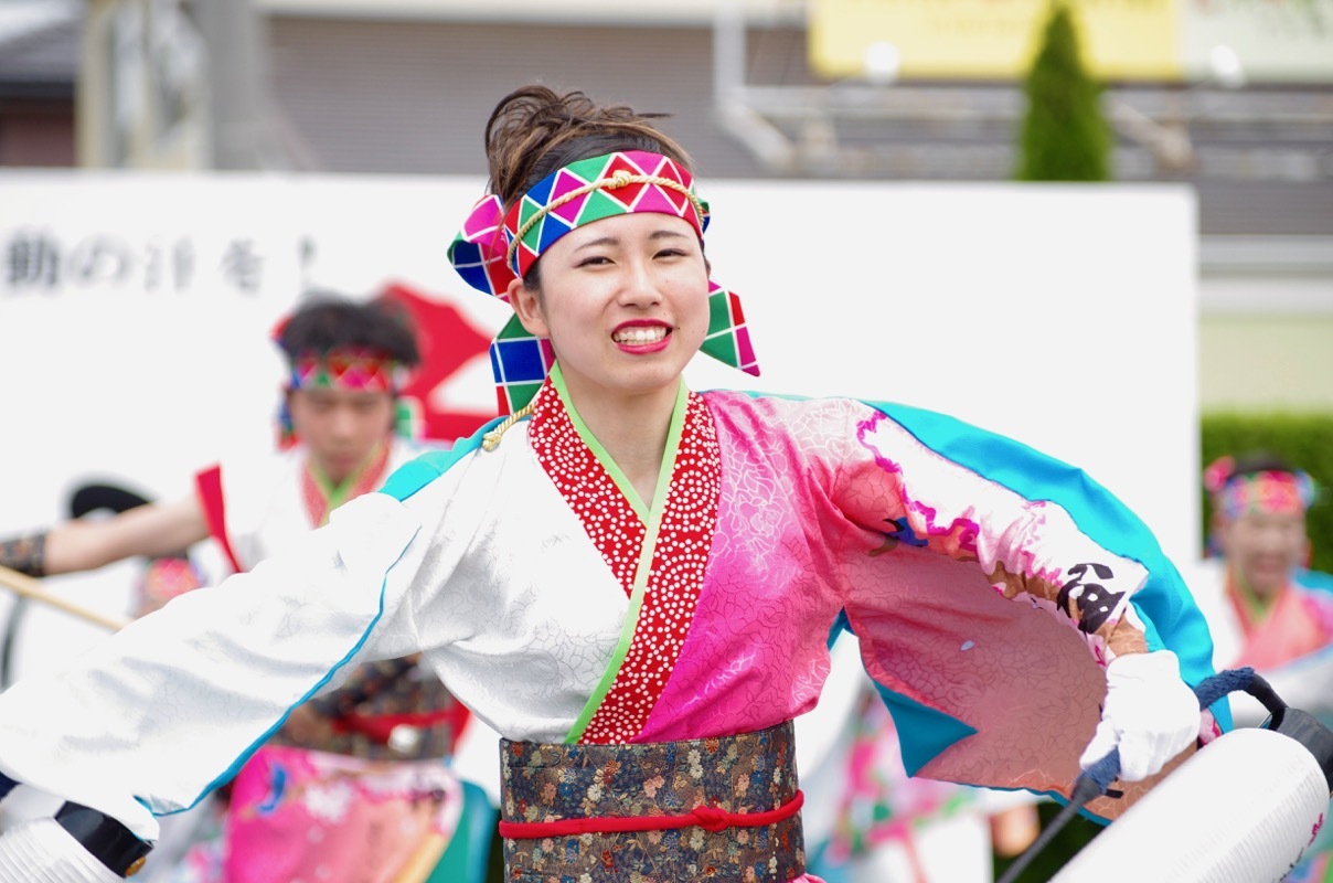 ２０１７斐川だんだんよさこいその６（神石踊娘隊　きらきら星）_a0009554_23471163.jpg