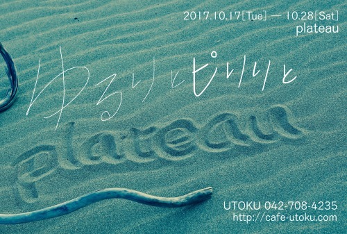 plateau作品展”ゆるりとピリリと”明日10/17からはじまります_b0173176_12333088.jpg