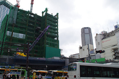 9月26日(火)の109前交差点_b0056983_11413887.jpg